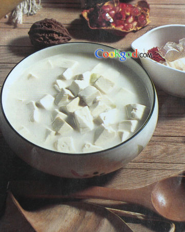 牛奶炖豆腐做法
